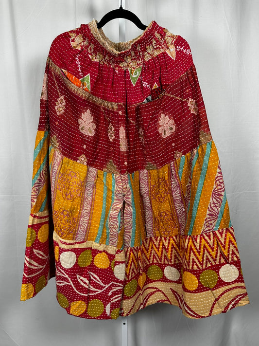 Beloved Rosa 3-Layered Kantha Pants (S-XL) 1000-08