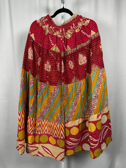 Beloved Rosa 3-Layered Kantha Pants (S-XL) 1000-08