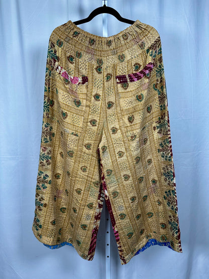 Everyday Amaya Wide Leg Kantha Pants (S-XL) 1000-07