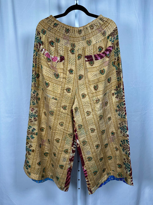 Everyday Amaya Wide Leg Kantha Pants (S-XL) 1000-07