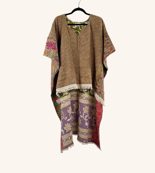 La Isla Bonita Reversible Kantha Top 1000-19