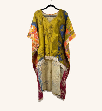 La Isla Bonita Reversible Kantha Top 1000-31