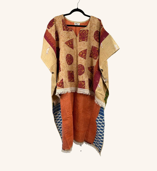 La Isla Bonita Reversible Kantha Top 1000-33