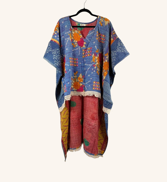 La Isla Bonita Reversible Kantha Top 1000-34