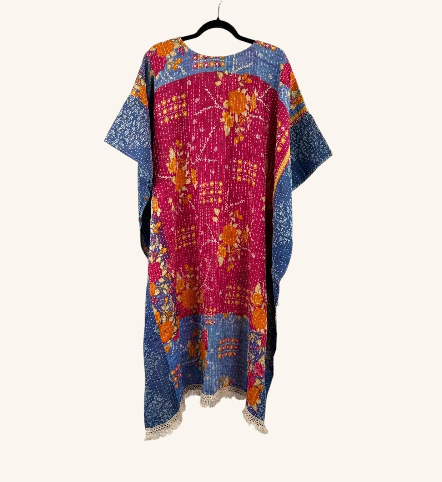 La Isla Bonita Reversible Kantha Top 1000-34