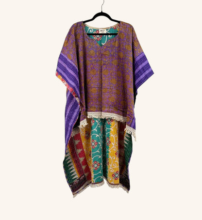La Isla Bonita Reversible Kantha Top 1000-35