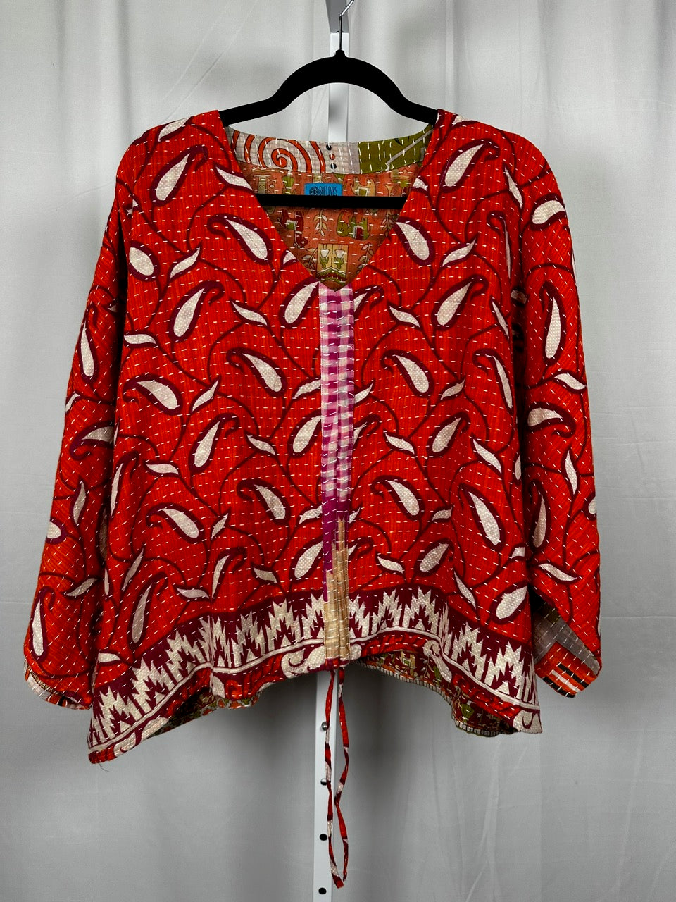 Sunrise Hana Butterfly Kantha Top 1000-05