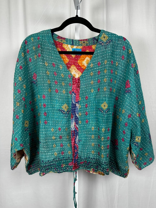 Sunrise Hana Butterfly Kantha Top 1000-12