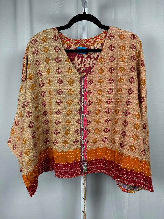 Sunrise Hana Butterfly Kantha Top 1000-13