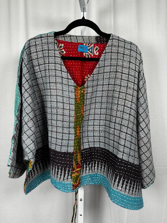 Sunrise Hana Butterfly Kantha Top 1000-15