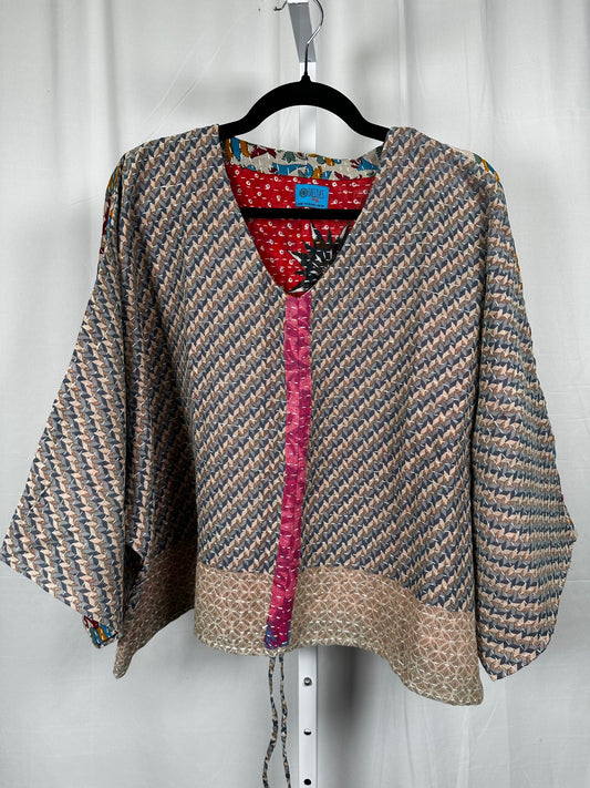 Sunrise Hana Butterfly Kantha Top 1000-16