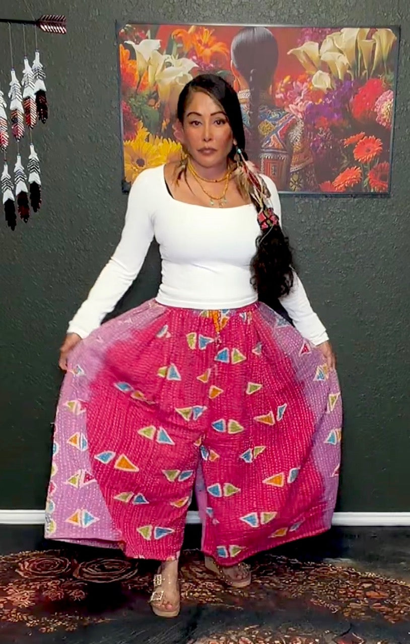 Pachuco Kantha Capri Pants