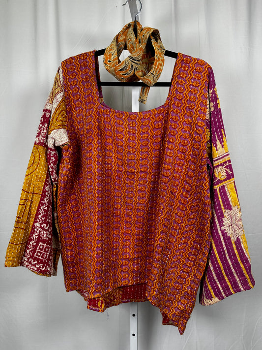 Bonita Nora Flared Sleeve Top 1000-05
