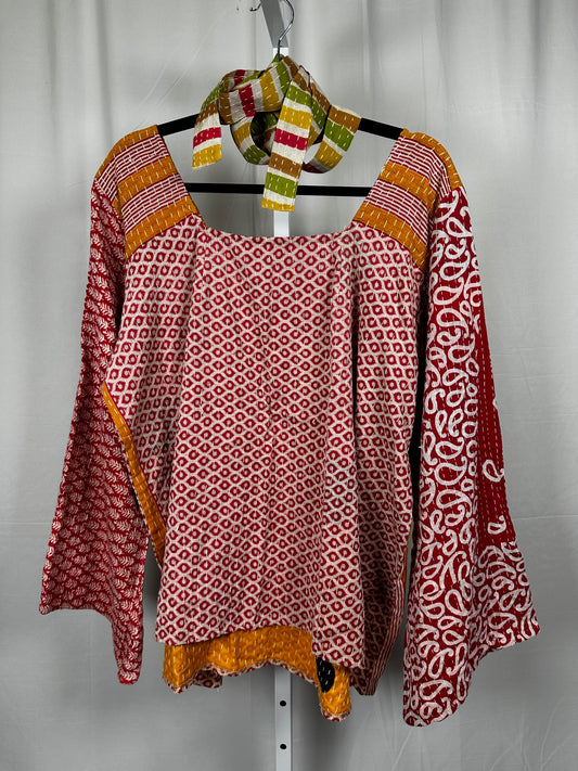Bonita Nora Flared Sleeve Top 1000-06