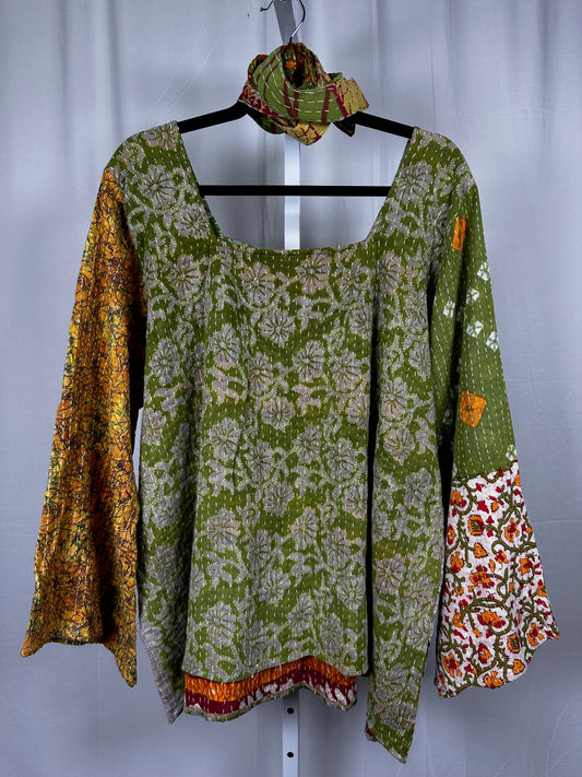 Bonita Nora Flared Sleeve Top 1000-07
