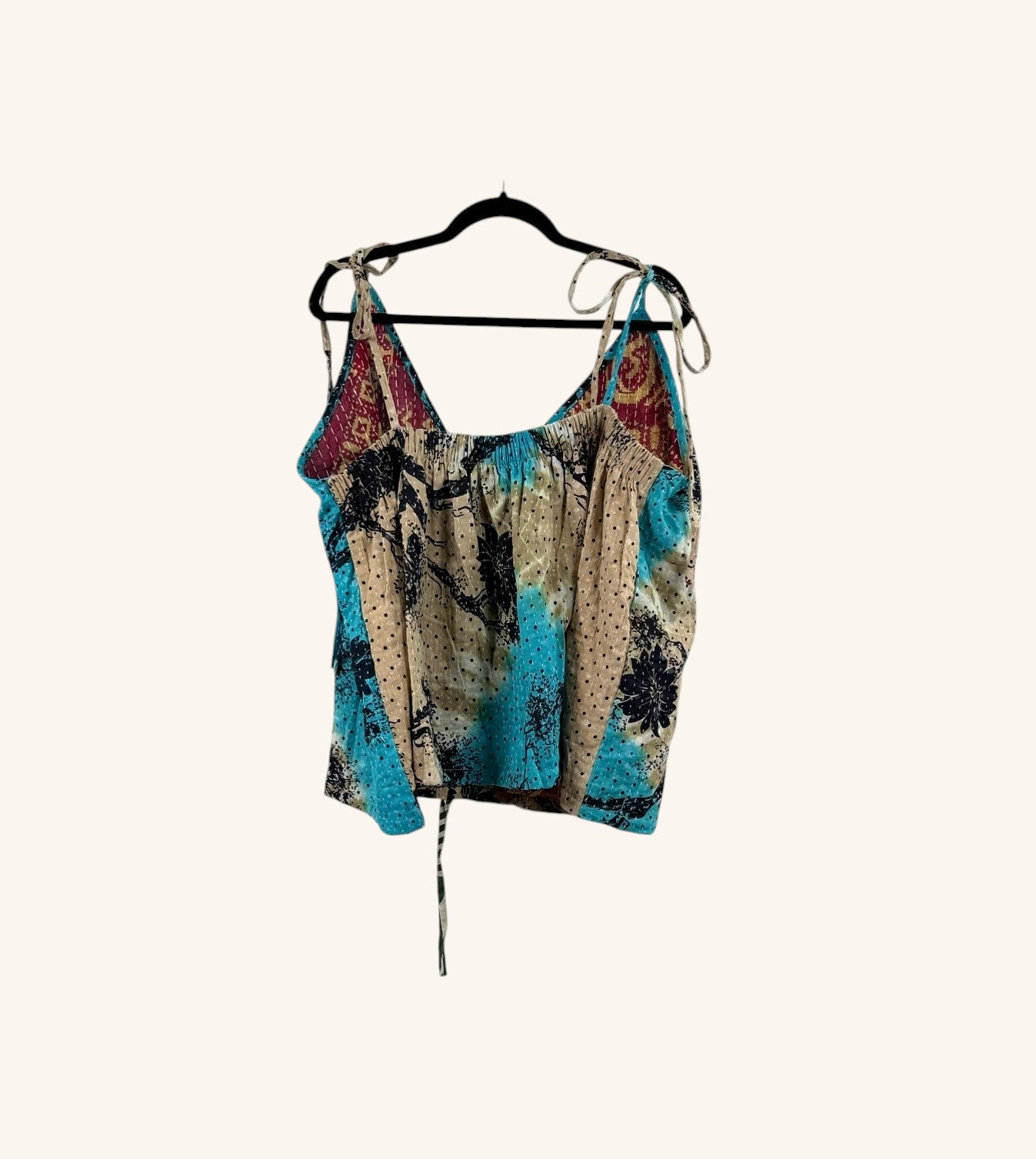 Monarch Butterfly Kantha Tank 1000-01