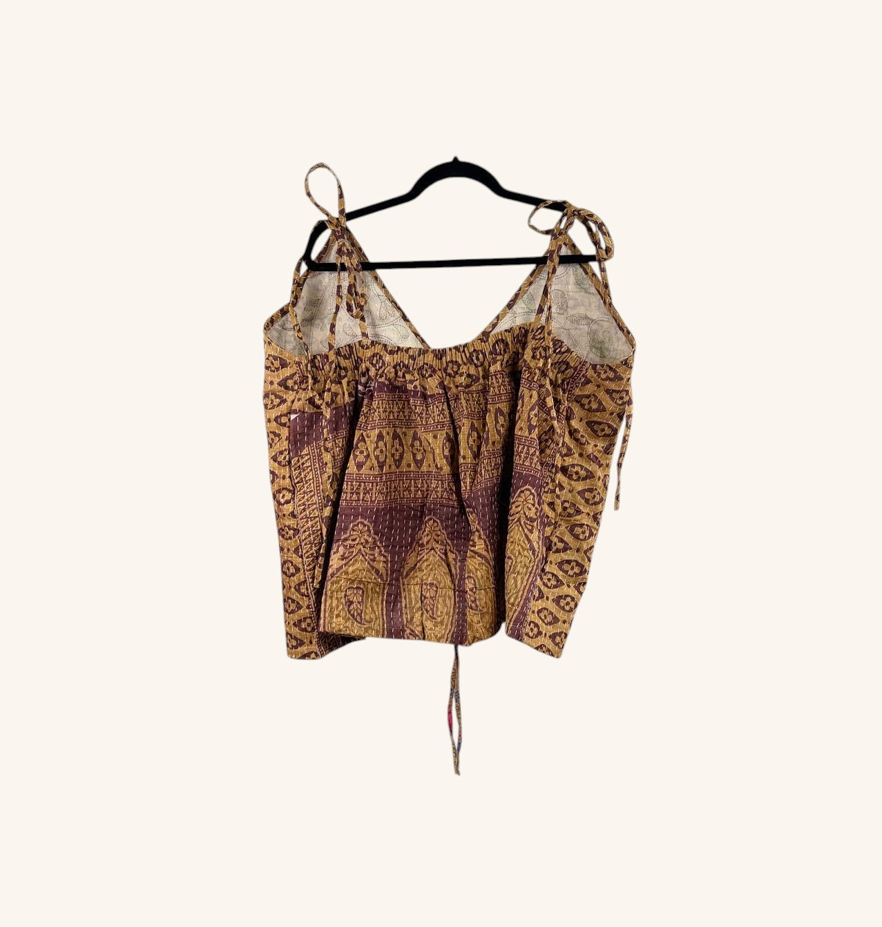 Monarch Butterfly Kantha Tank 1000-09
