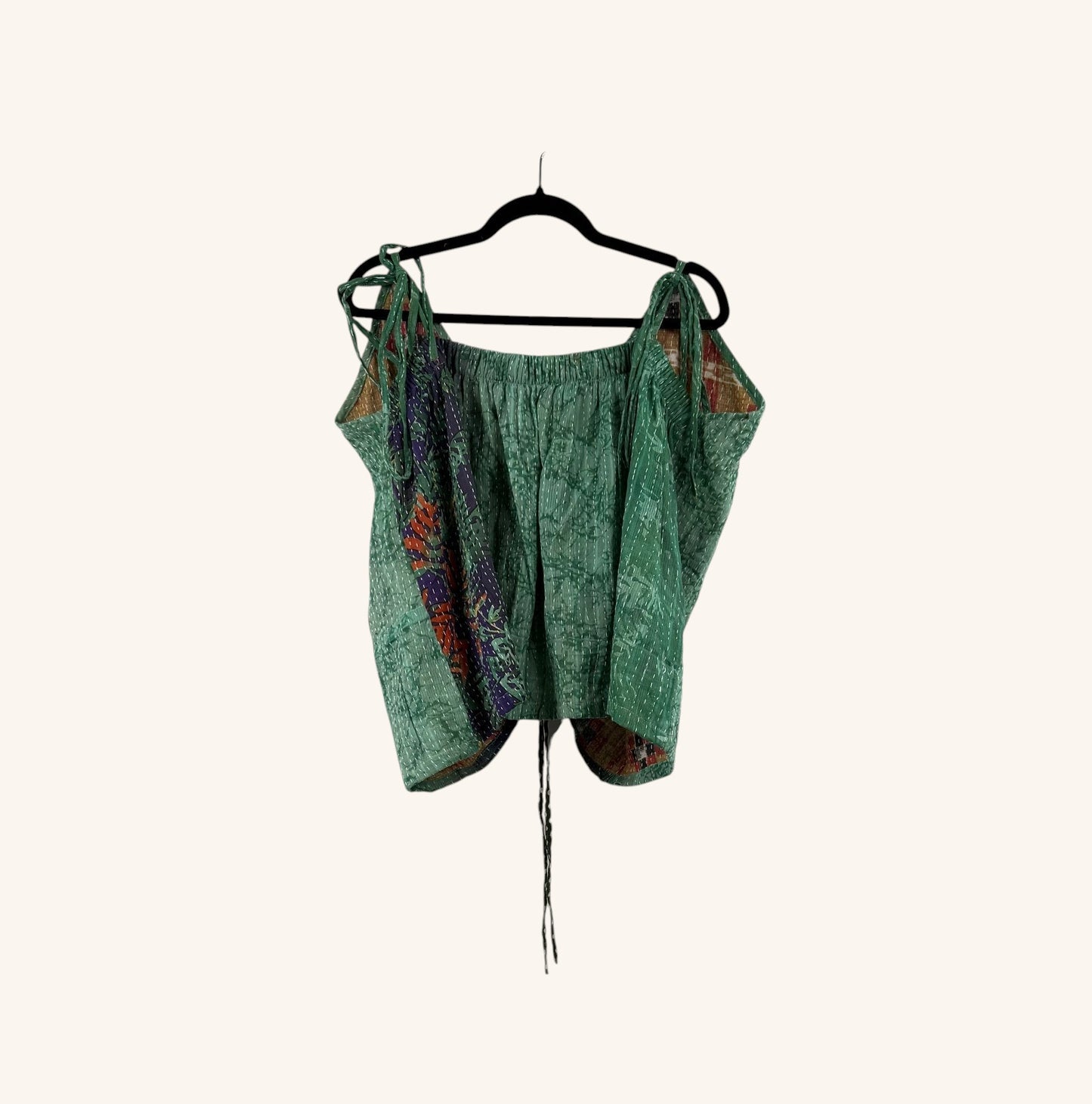 Monarch Butterfly Kantha Tank 1000-12