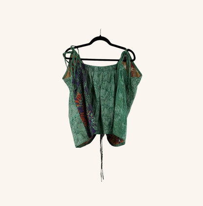 Monarch Butterfly Kantha Tank 1000-12