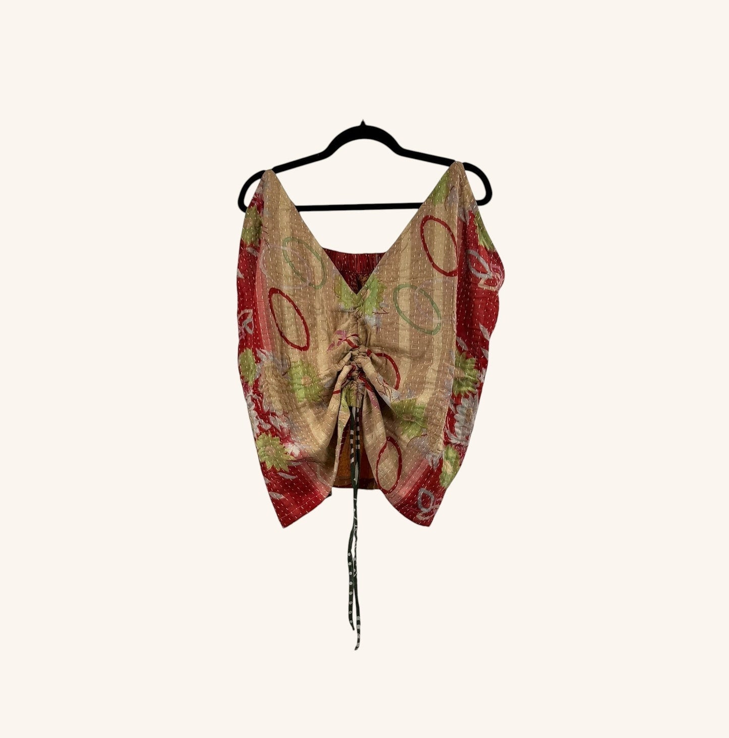 Monarch Butterfly Kantha Tank 1000-13