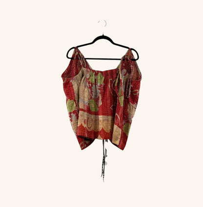 Monarch Butterfly Kantha Tank 1000-13