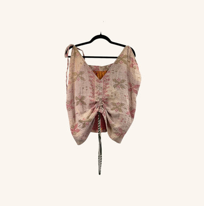 Monarch Butterfly Kantha Tank 1000-14