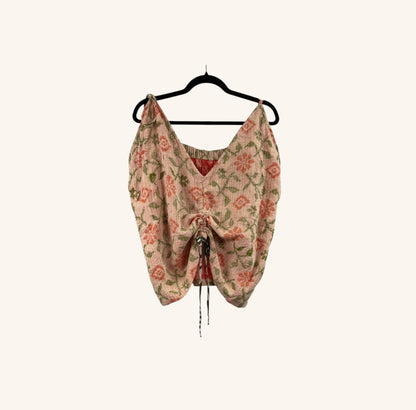 Monarch Butterfly Kantha Tank 1000-17
