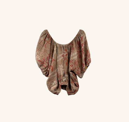 Wildflower Bloom Kantha Top 1000-16