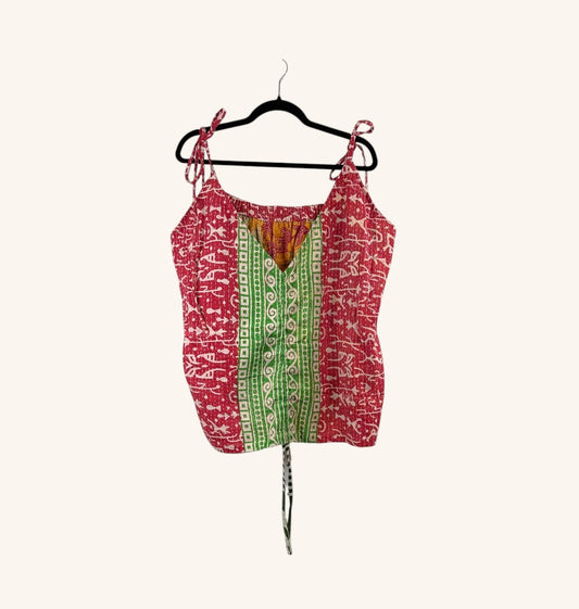 Monarch Butterfly Kantha Tank 1000-18