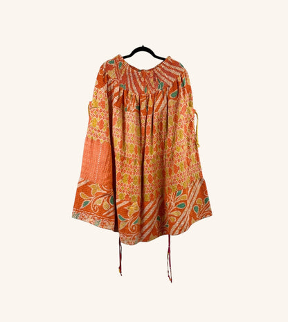 Earthbound Midi Kantha Skirt 1000-01