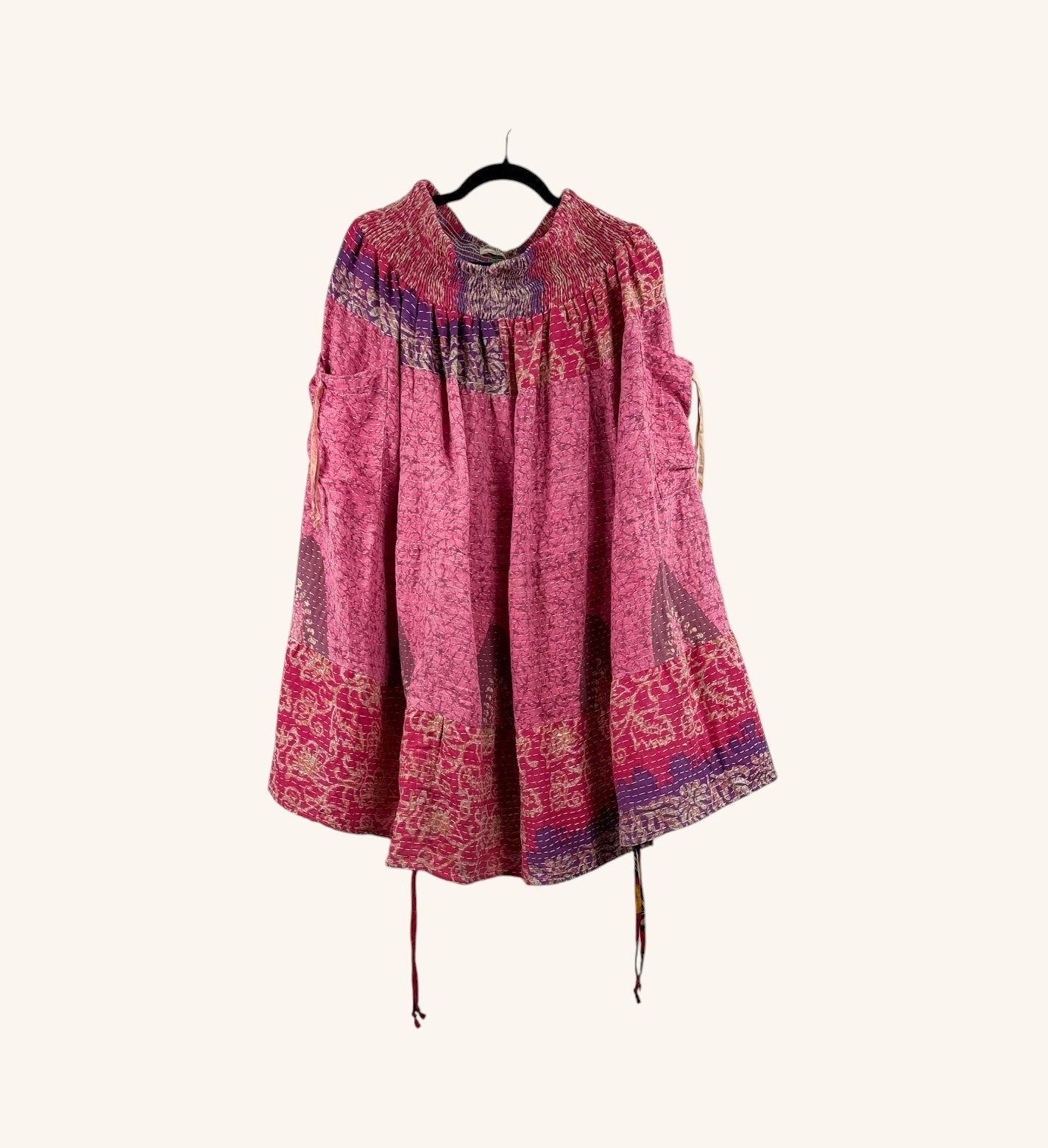 Earthbound Midi Kantha Skirt 1000-05
