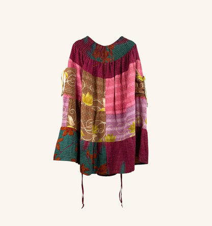 Earthbound Midi Kantha Skirt 1000-07