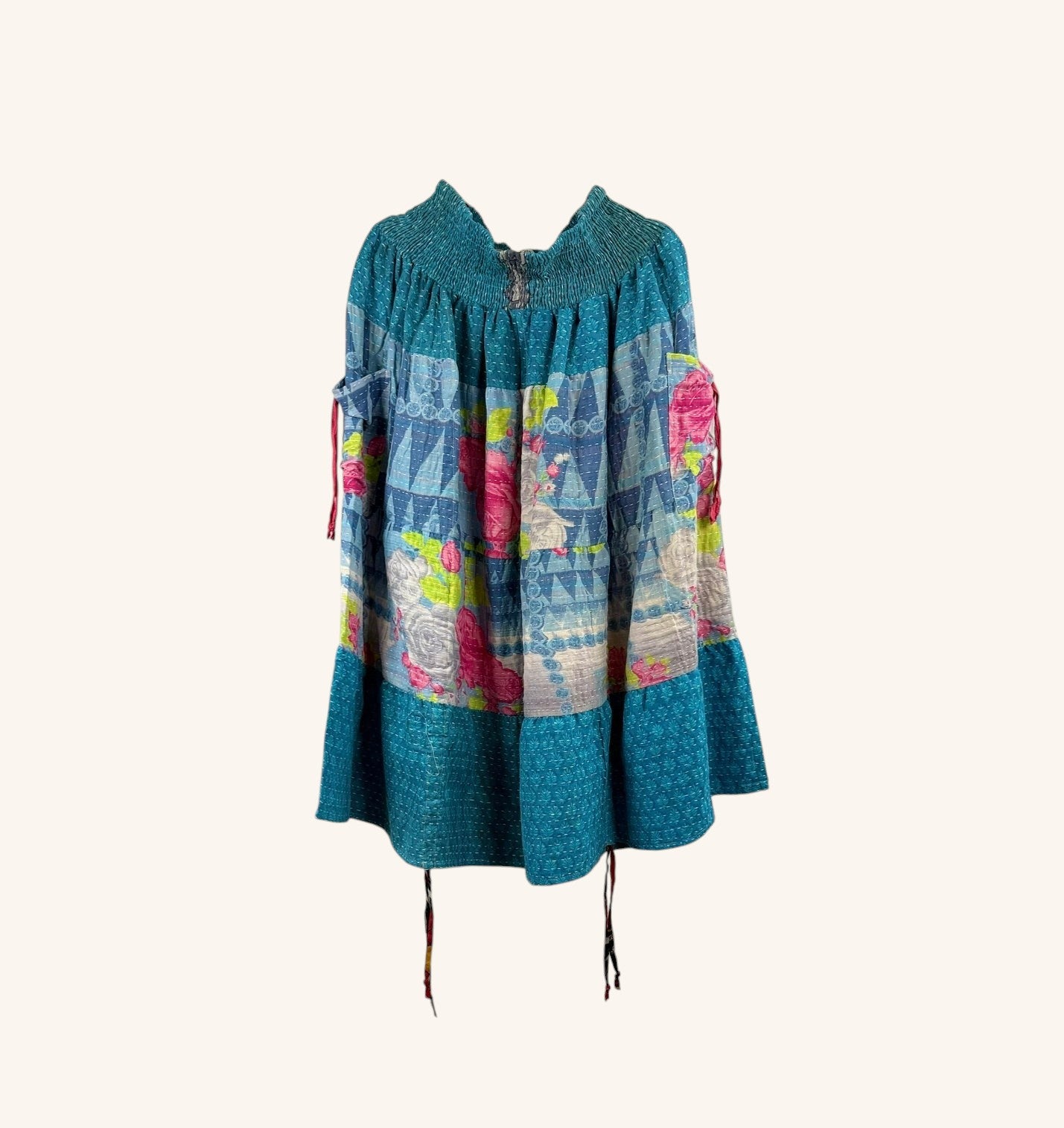 Earthbound Midi Kantha Skirt 1000-09