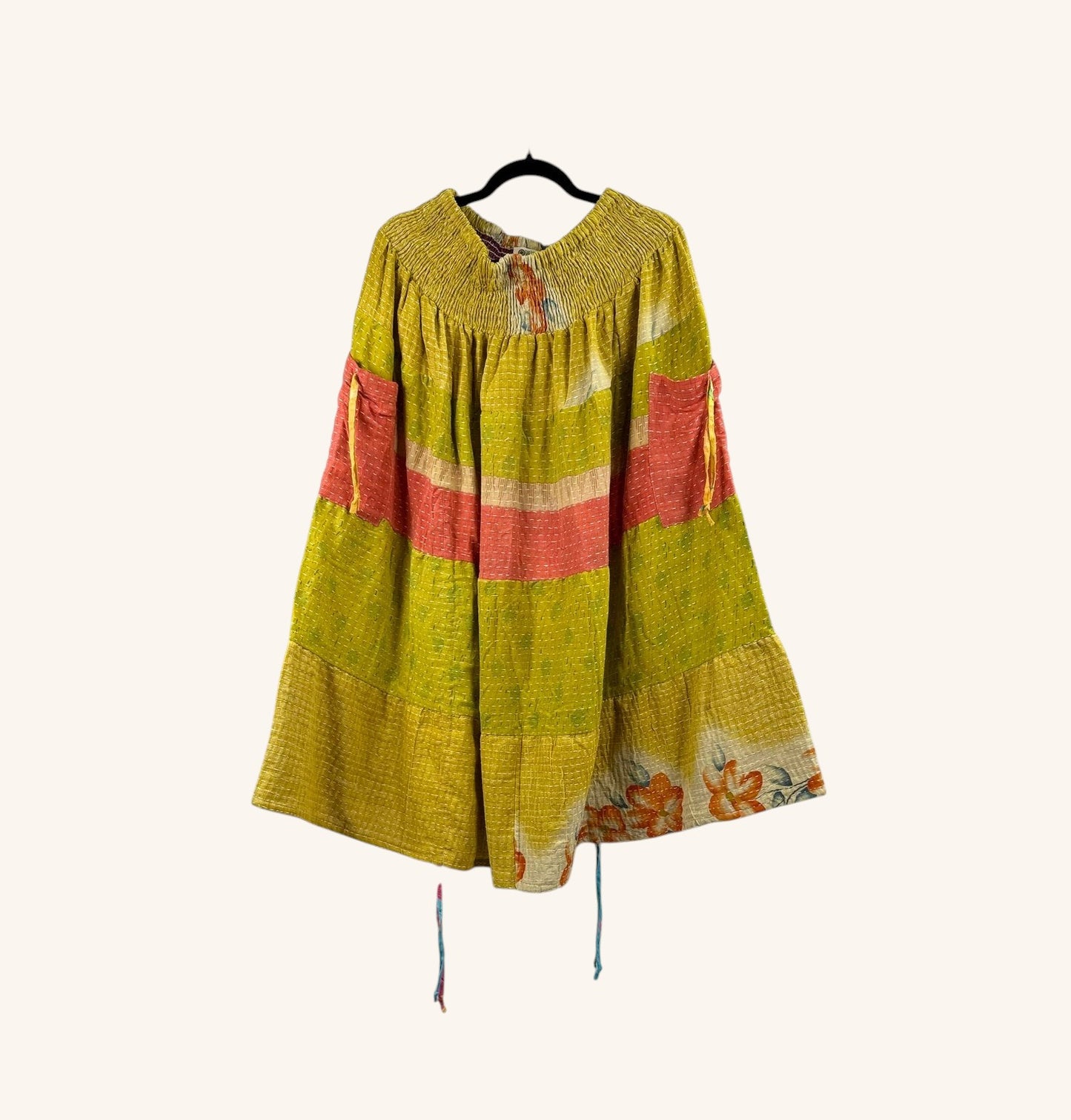 Earthbound Midi Kantha Skirt 1000-16
