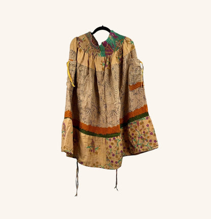 Earthbound Midi Kantha Skirt 1000-19