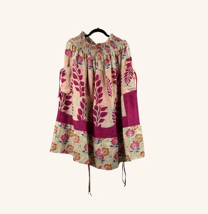 Earthbound Midi Kantha Skirt 1000-26