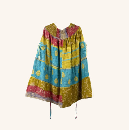 Earthbound Midi Kantha Skirt 1000-33