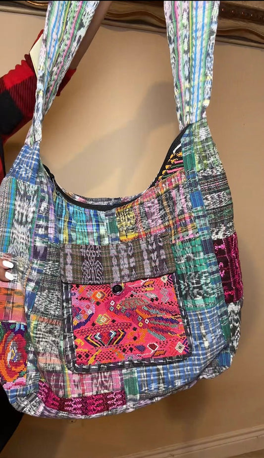 Upcycled Patch Purse