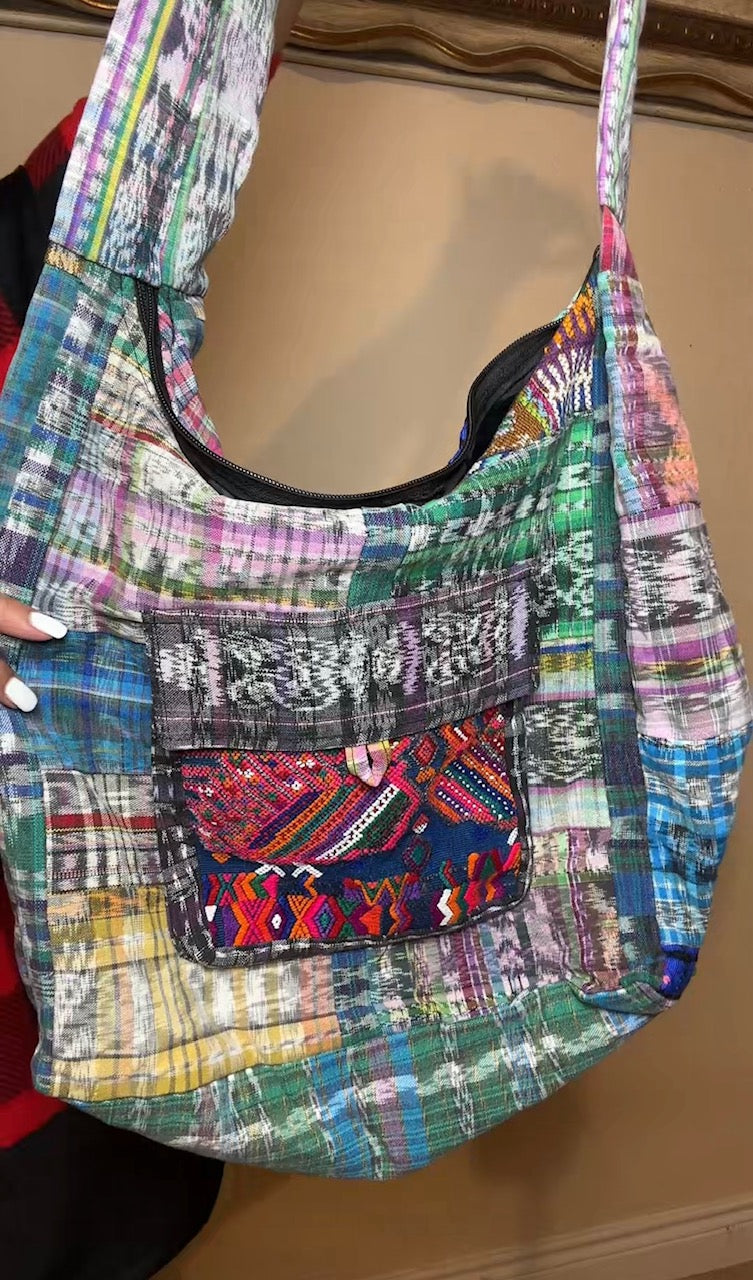 Upcycled Patch Purse