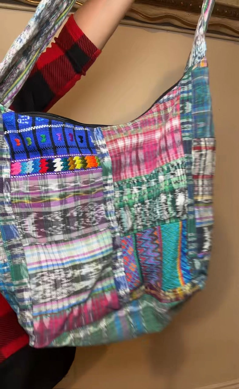 Upcycled Patch Purse