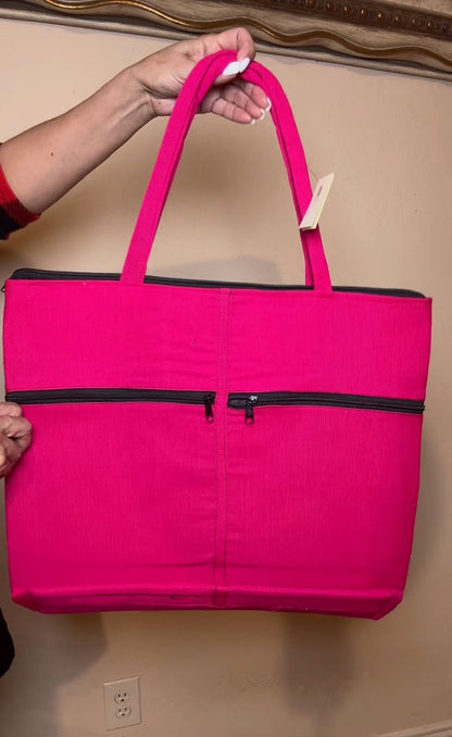 Baby Frida Kahlo Embroidered Tote Bag