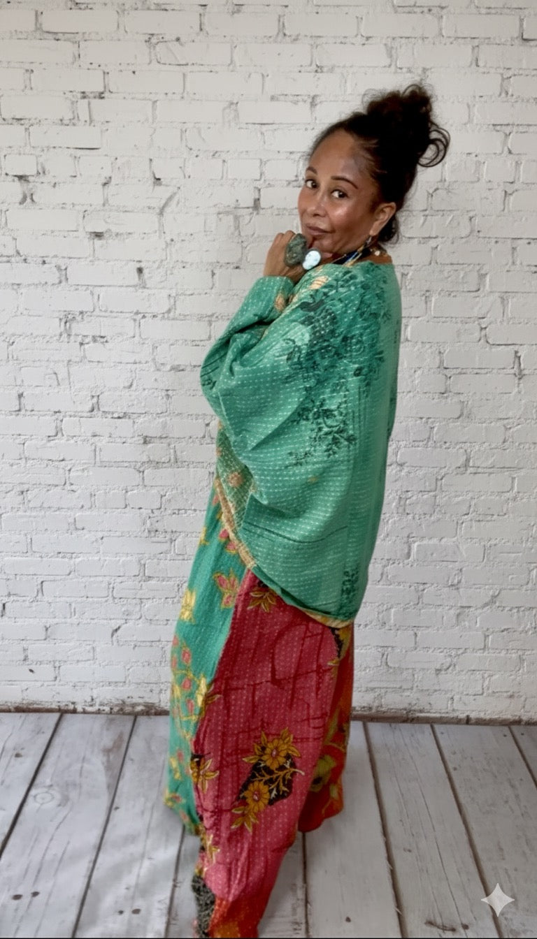 Oversized Sunrise Hana Butterfly Top