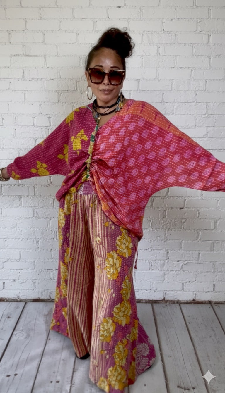 Oversized Sunrise Hana Butterfly Top