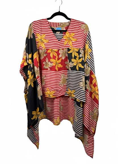 Griselda Flowy Silk Top 1000-01