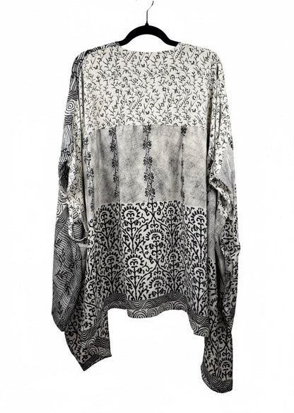 Griselda Flowy Silk Top 1000-05