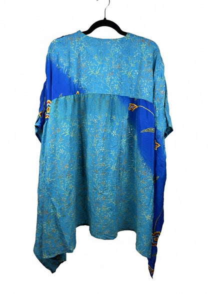 Griselda Flowy Silk Top 1000-06