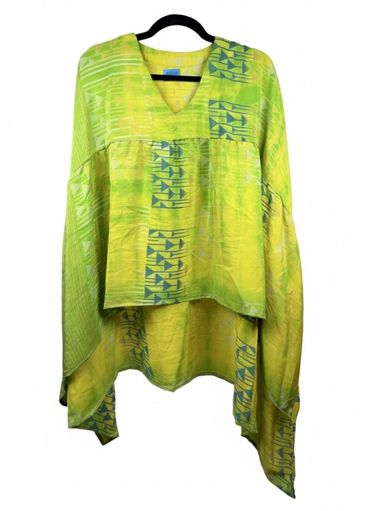 Griselda Flowy Silk Top 1000-07