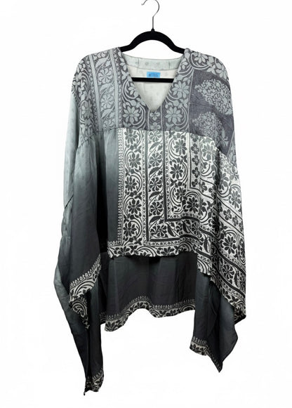 Griselda Flowy Silk Top 1000-09