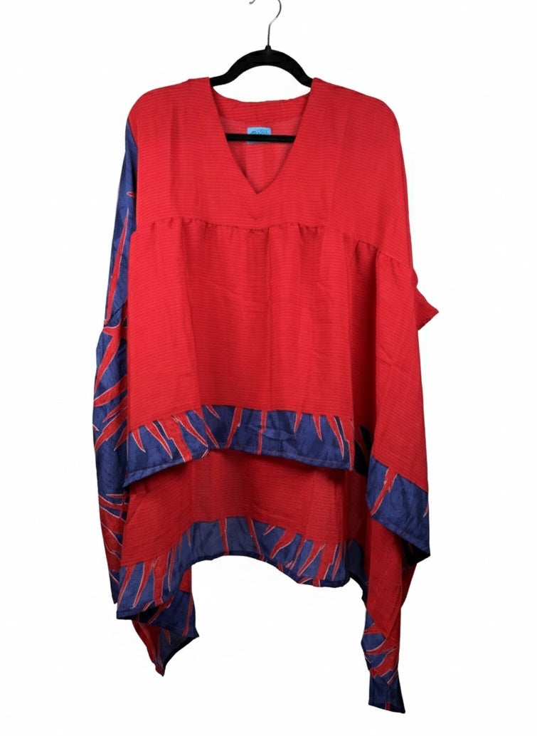 Griselda Flowy Silk Top 1000-11