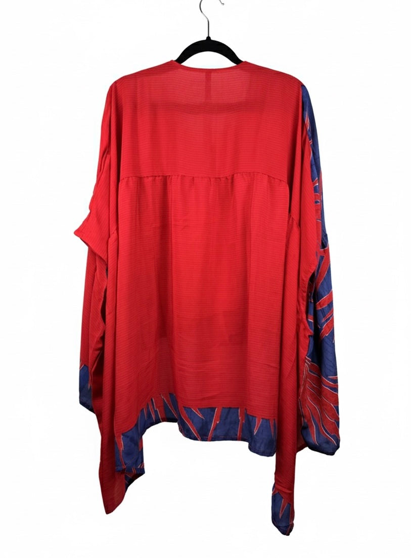 Griselda Flowy Silk Top 1000-11